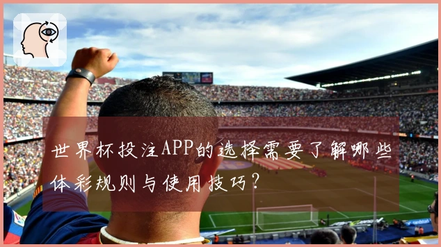 世界杯投注APP的选择需要了解哪些体彩规则与使用技巧？